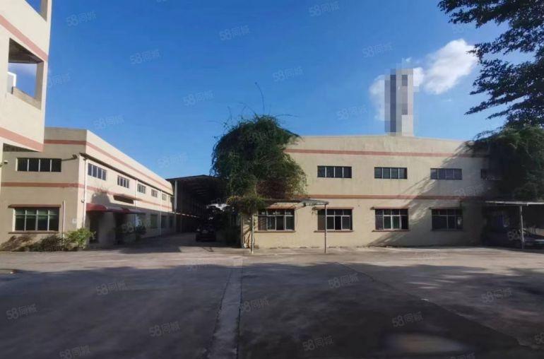 石湾镇砖墙到顶单一层厂房出租空地5000平方价格便宜