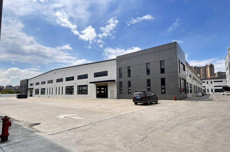 博罗园洲全新原房东单一层12400平独院厂房仓库低价出租可分