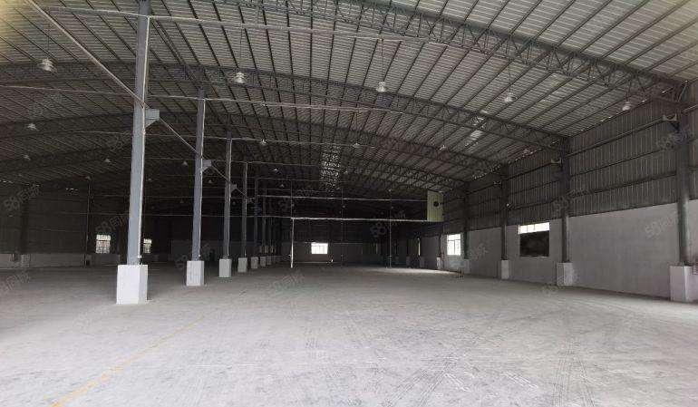 园洲独院钢构4800平方滴水7米原房东红本厂房仓库出租可分租