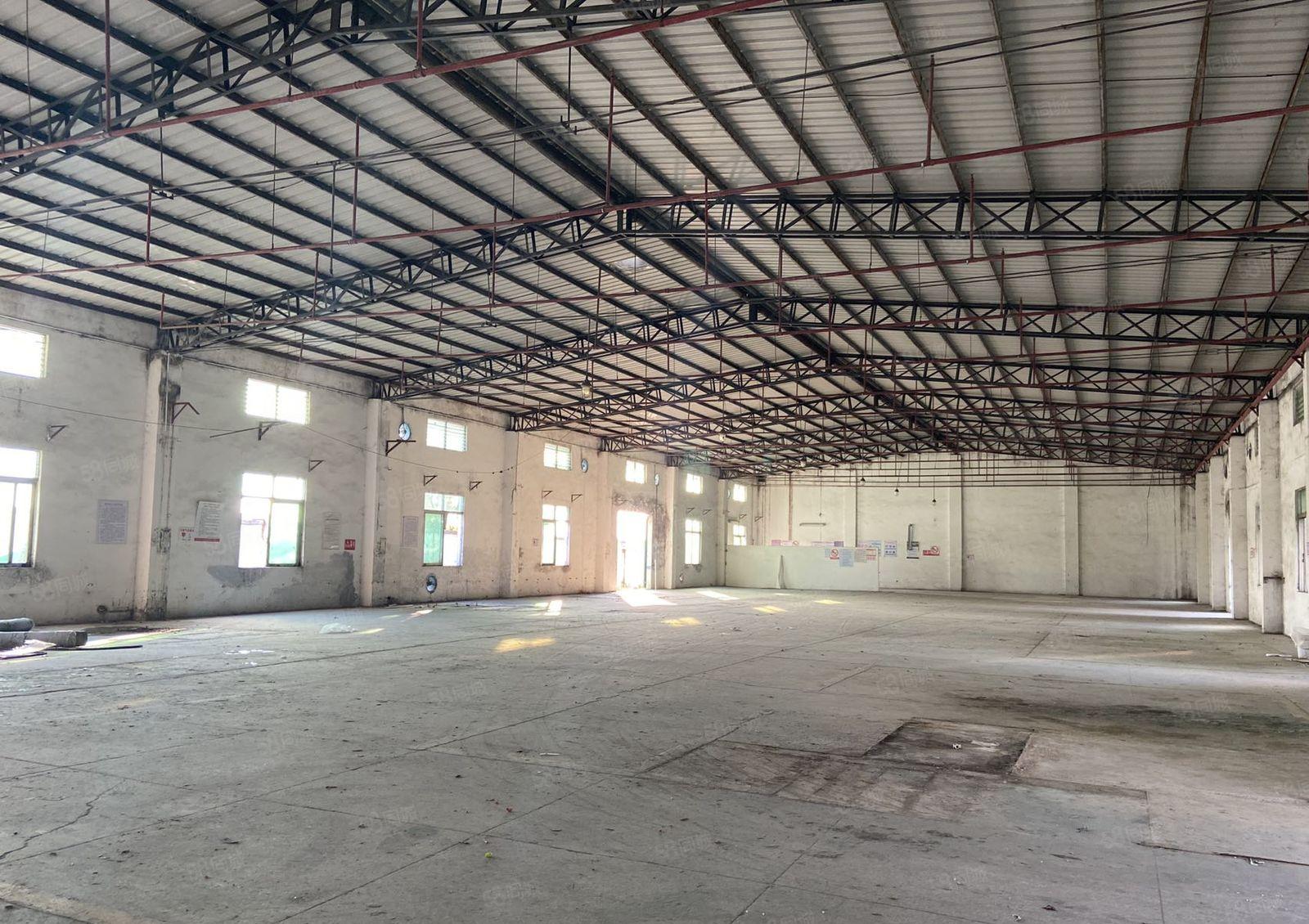 石湾镇工业区新出独院砖墙到顶钢构厂房滴水7米4150可以分租