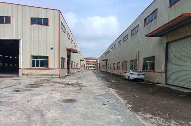 石湾镇独院单一层滴水10米带牛角厂房仓库出租可分租空地超大