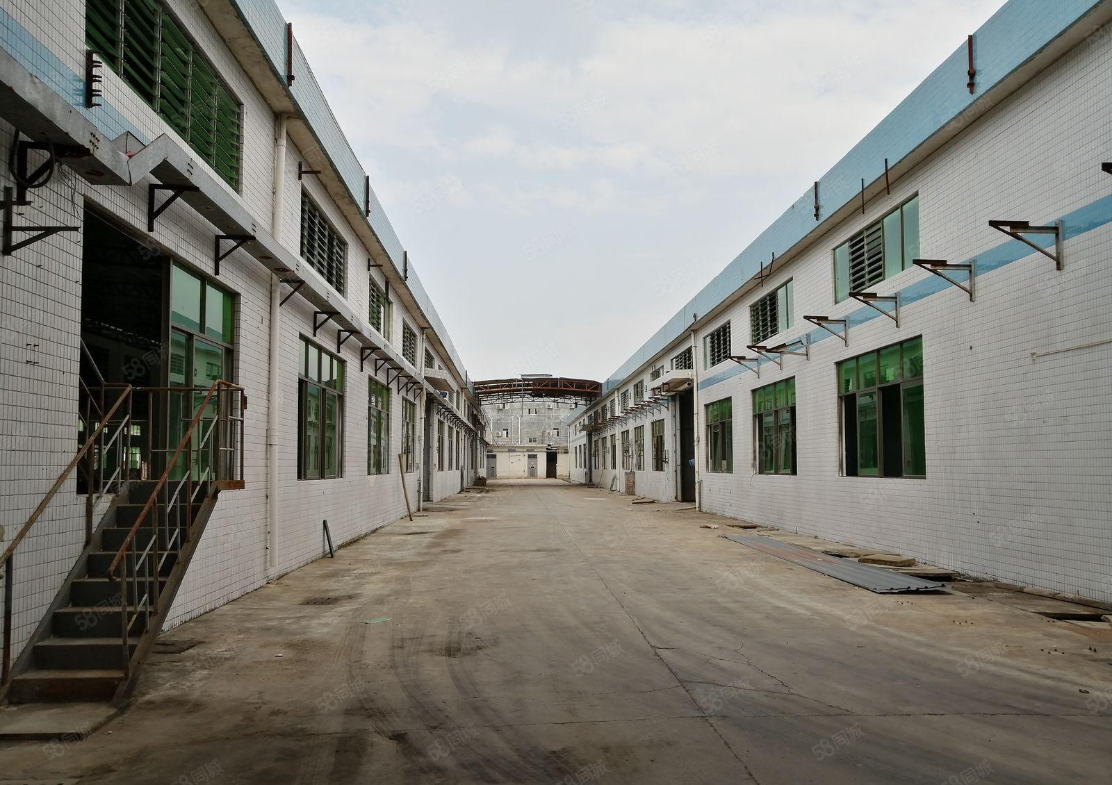 博罗石湾湖山工业园单一层6000平厂房出租滴水10米