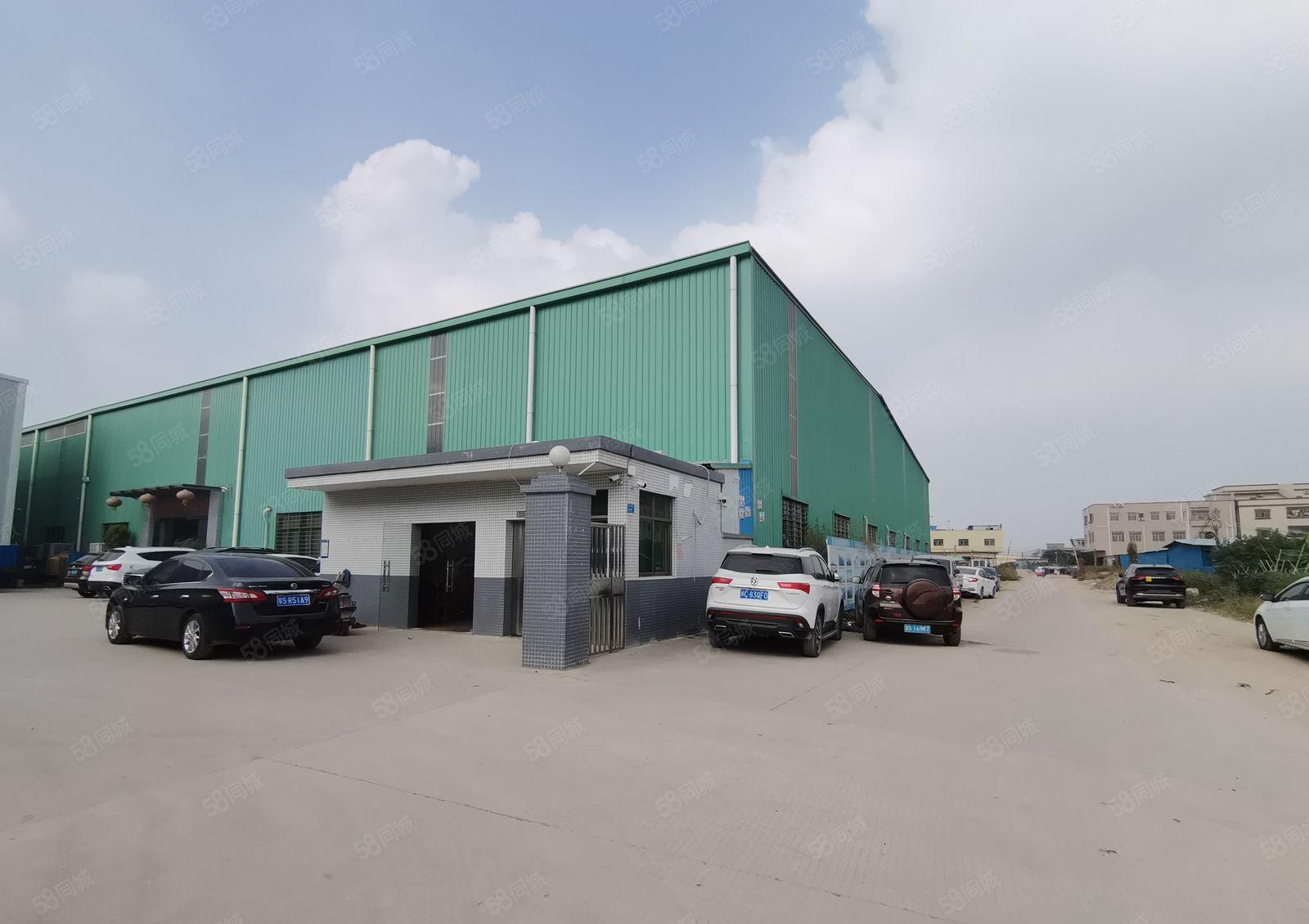 5百平起分租，博罗荣兴工业园原房东9千平独院钢构仓库厂房出租