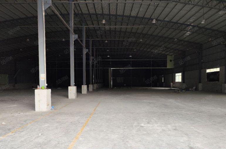 惠州博罗石湾独院8米红本钢构厂房特价8.8元直租