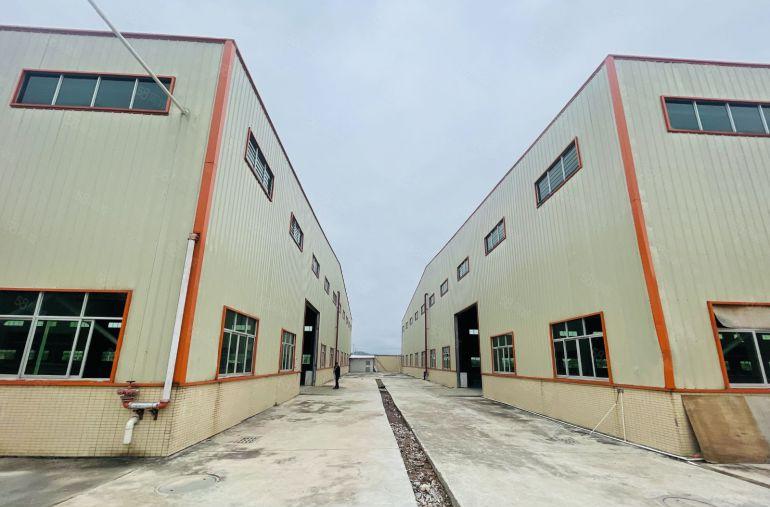 全新低价单层钢结构厂房送超大空地 可办环评 配套宿舍饭堂