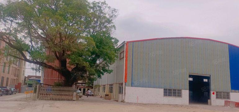 石湾独院单一层厂房仓库低价出租2600平，现成装修，可办环评