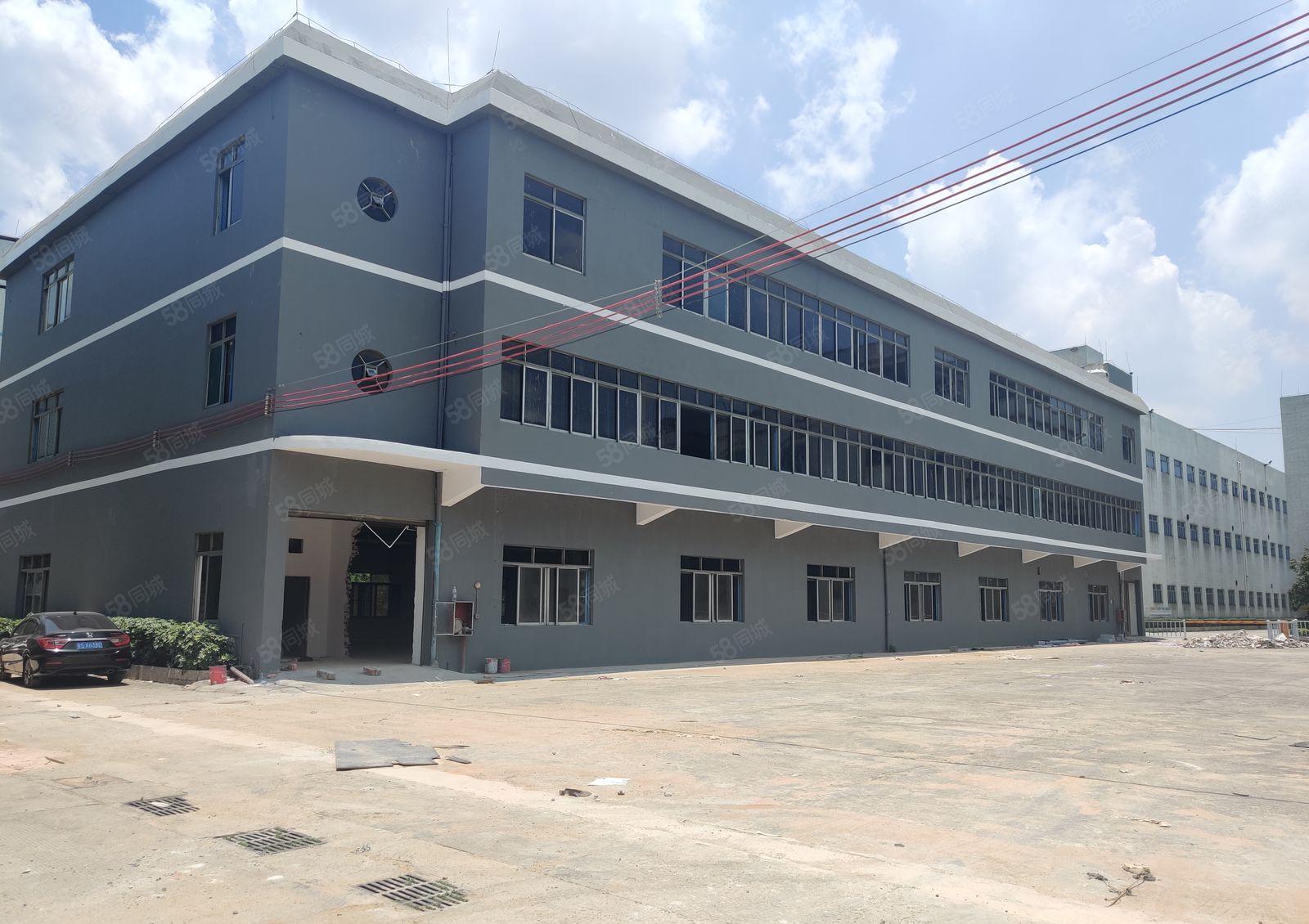 8元可分租原房东博罗石湾园洲2万平厂房仓库一楼空地独院出租