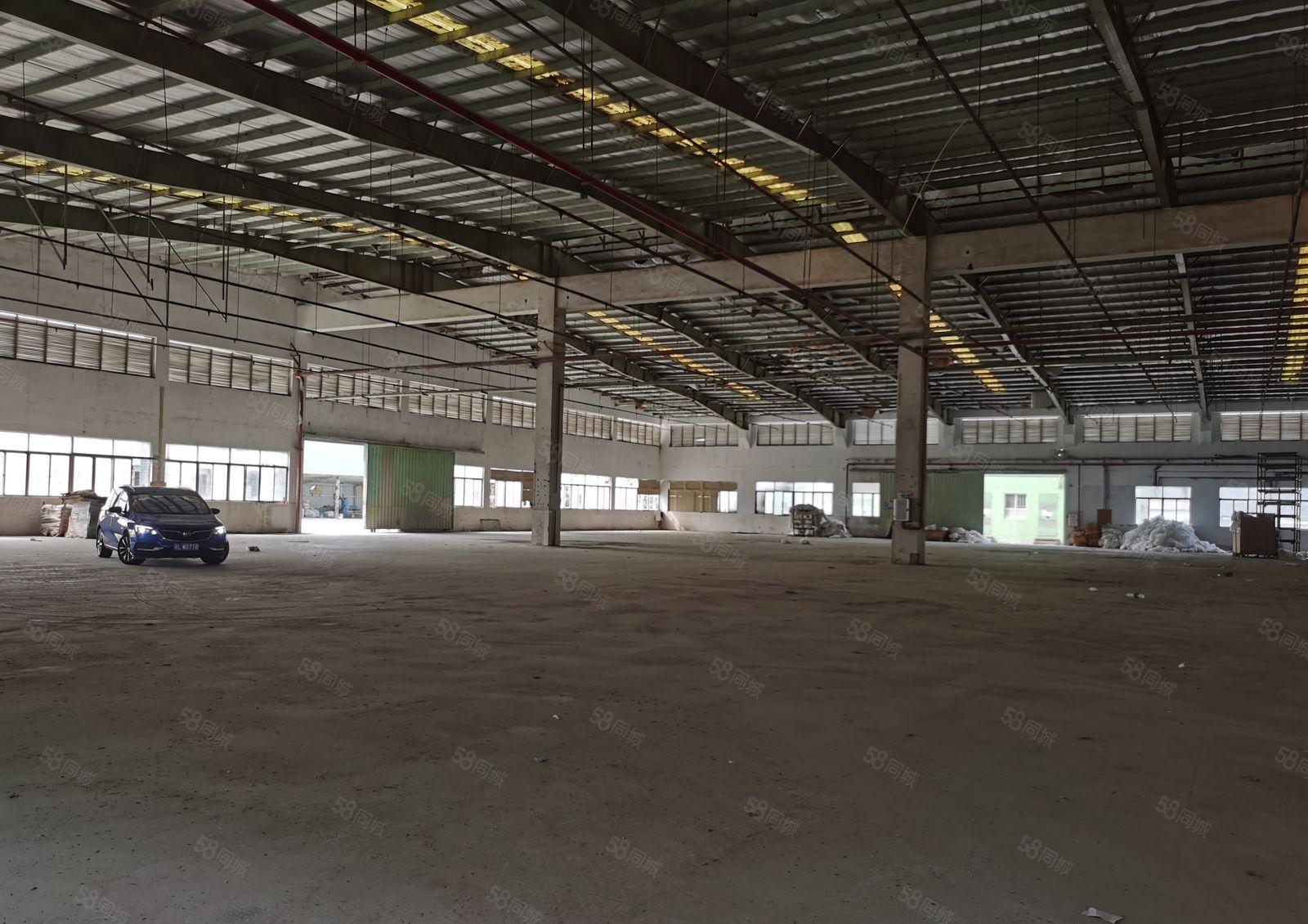 新出！博罗石湾独院4000平钢构厂房仓库出租原房东高8米可分