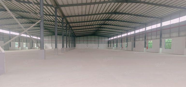 园洲原房独院厂房出租5500平，滴水10米没有公摊，可办环评