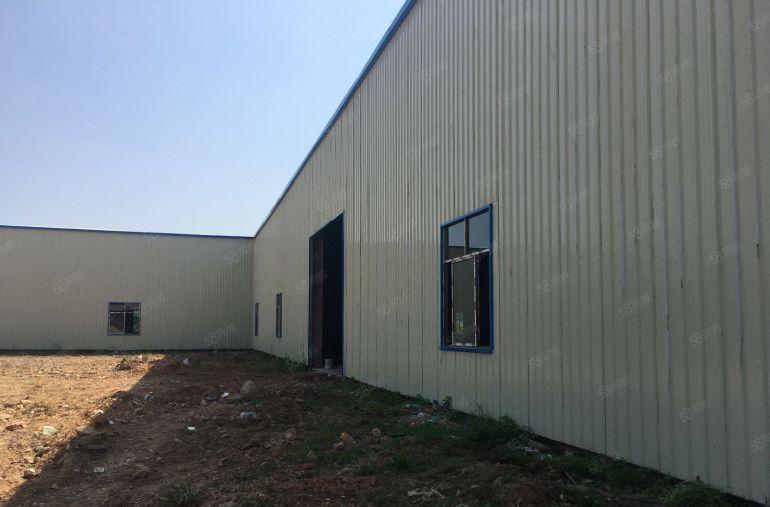 惠州博罗附近工业园高十米空地大原房东红本钢构厂房出租可分租！