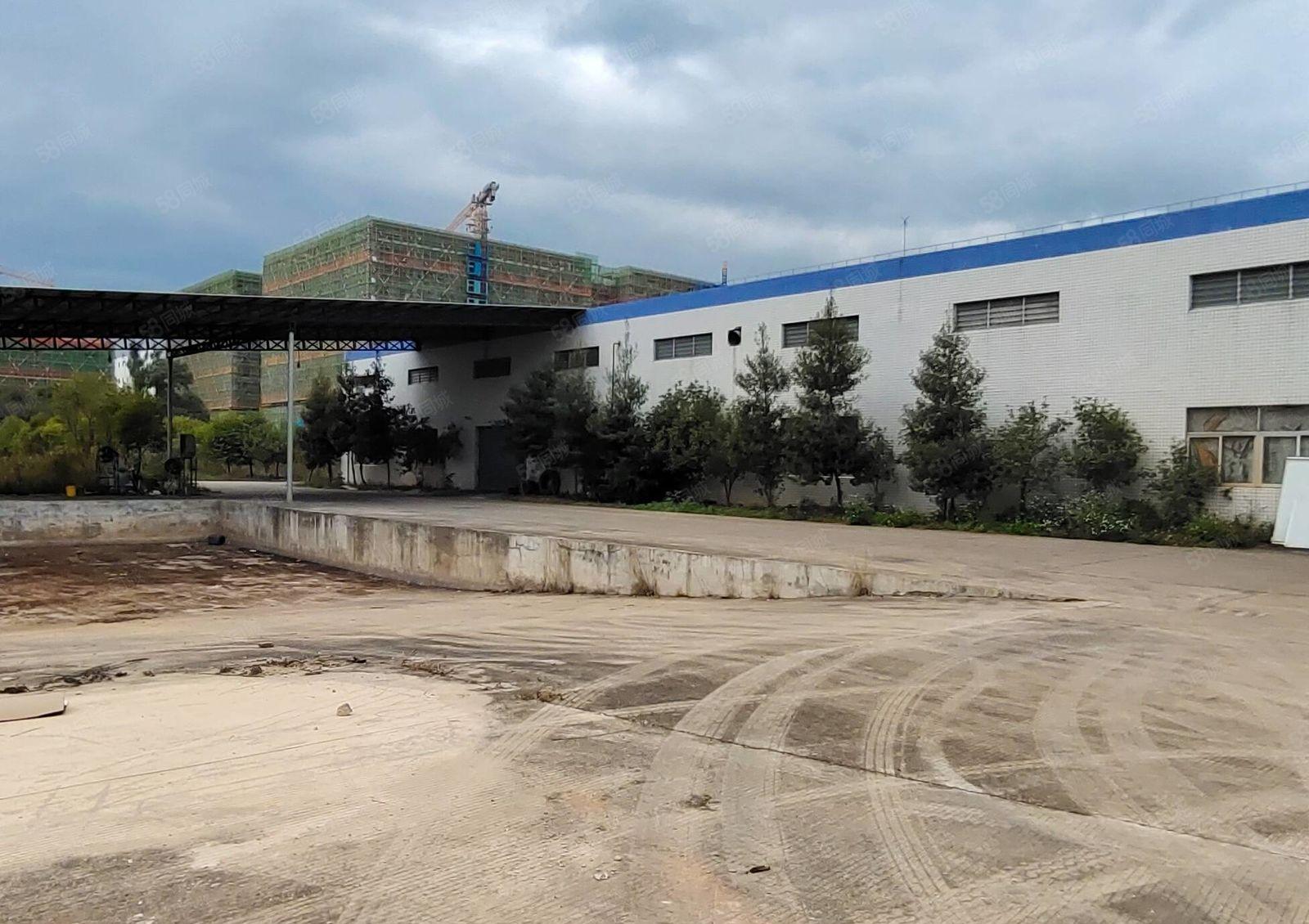 博罗独门独院单一层厂房2万平，卸货平台消防喷淋空地超大