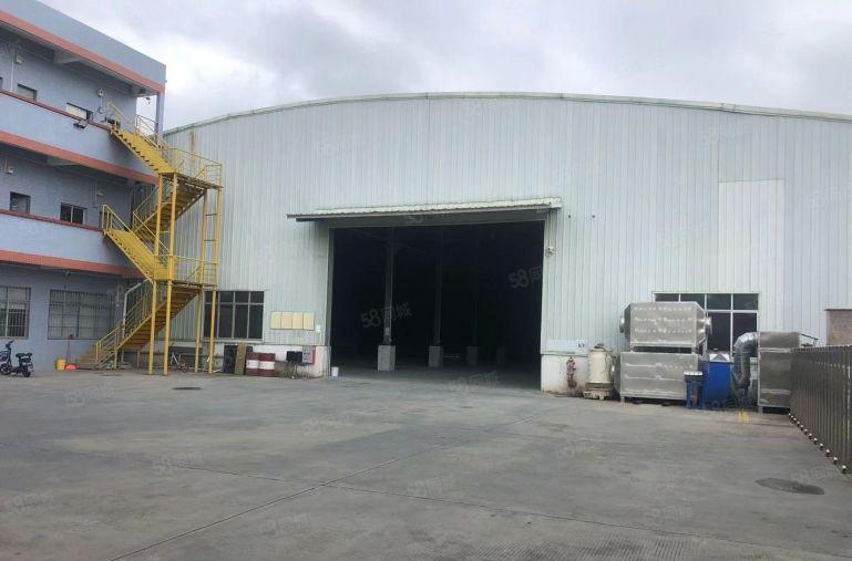 石湾镇13元工业区原房东钢构独院厂房出租证件齐全实际面积