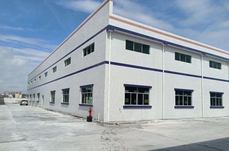 低价出租博罗石湾新空出独钢结构厂房6508平方米