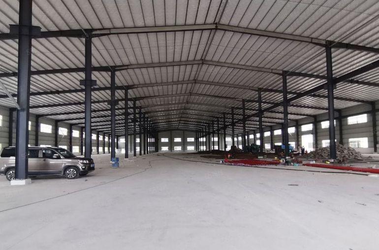 园洲10米高20000平原房东钢构厂房仓库低价出租可办环评