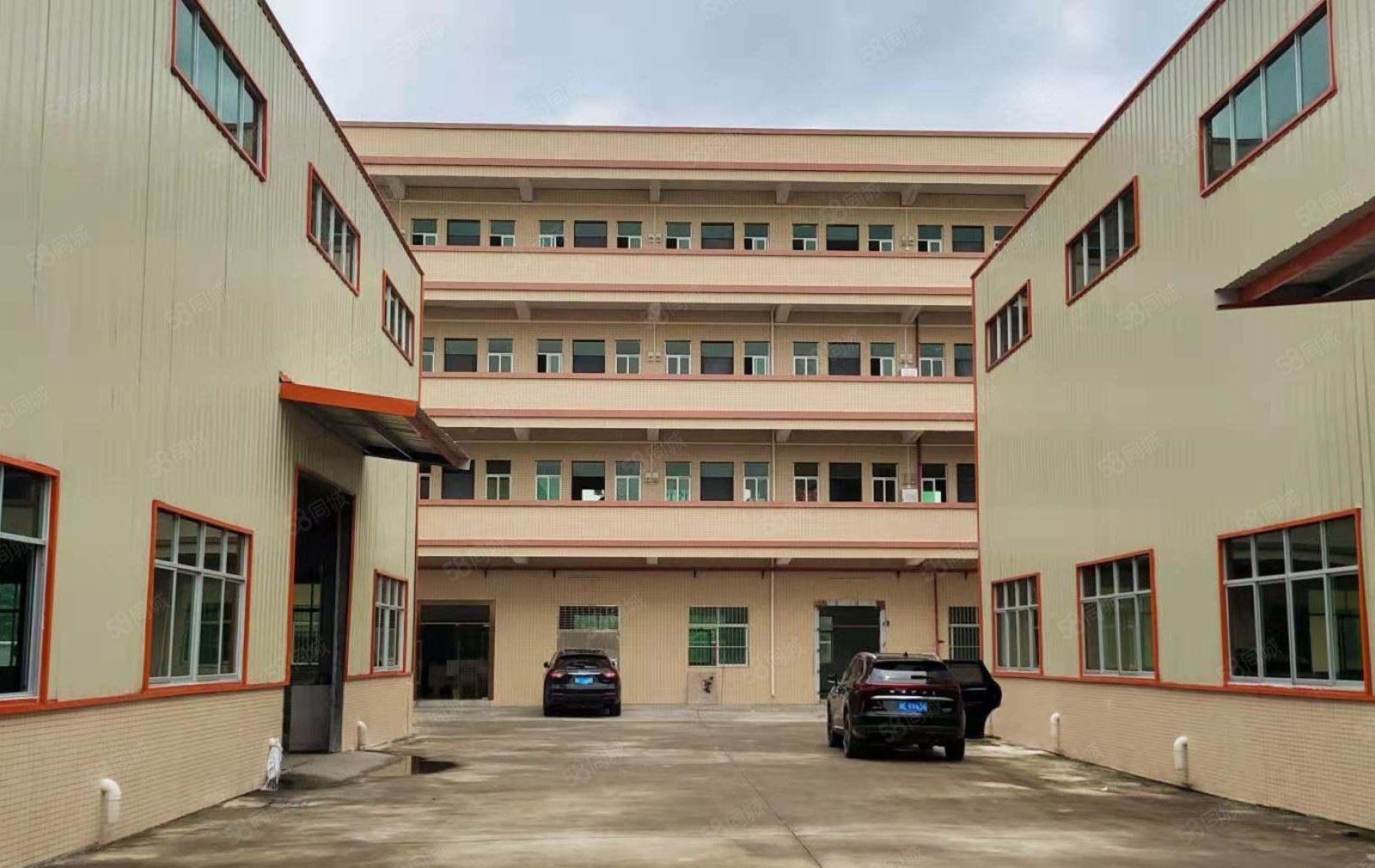 石湾自有9成新无公摊红本厂房大型工业园区独院単一层滴水11米