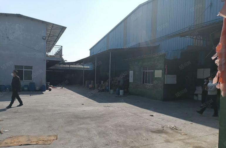 博罗园洲上南村原房东无公摊独门独院2000平钢构一楼厂房出租