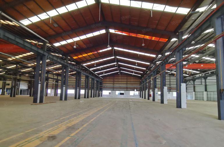 博罗石湾铁场工业区带办公室单一层原房东红本钢构厂房出租可分租