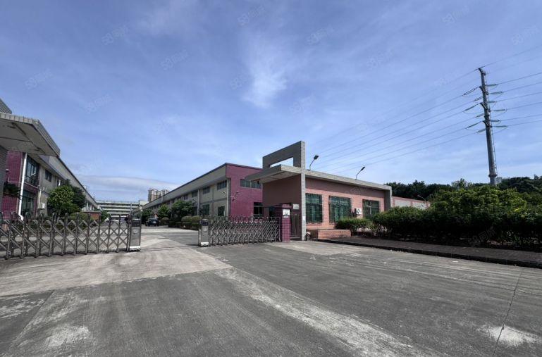 博罗园洲滴水八米8000平原房东独门独院单一层厂房出租带行车