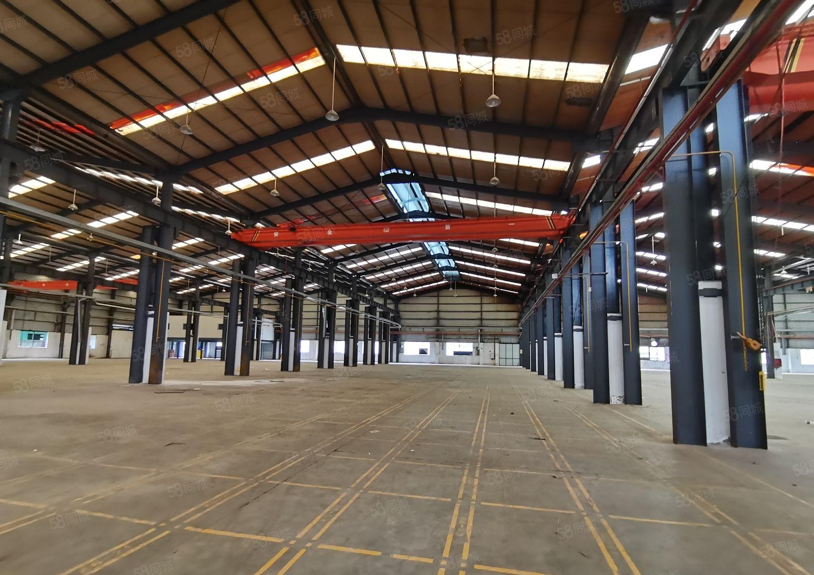 5百平起分租，博罗龙庭工业区原房东3万平独院钢构仓库厂房出租