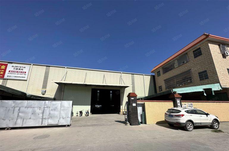 园洲厂房独门独院钢构2000平12元原房东低价出租带行车