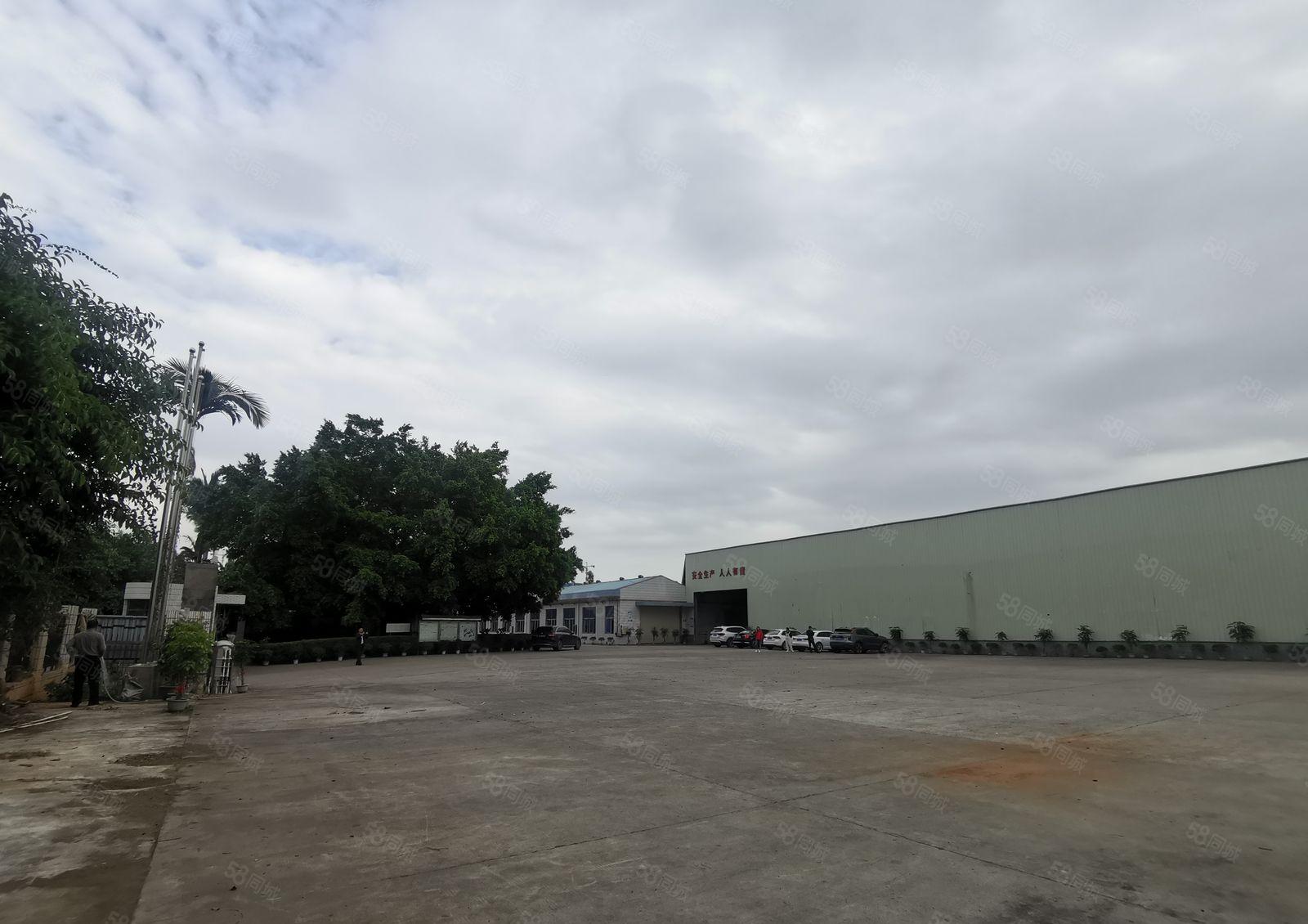 12元起博罗园洲独院2万平9米高钢构厂房低价出租可仓库分租