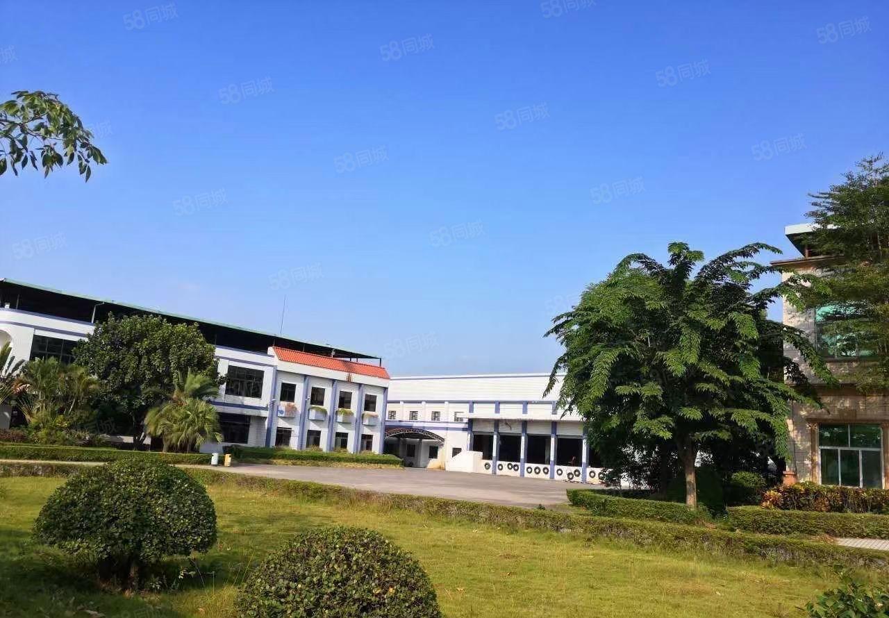 博罗5.5万平花园式单一层厂房招租