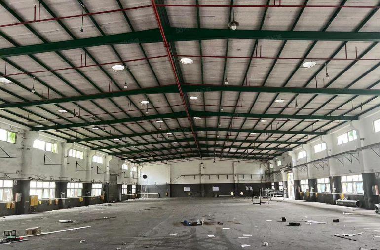 年前特价！博罗新出原房东10米高带地坪漆钢构厂房仓库低价出租