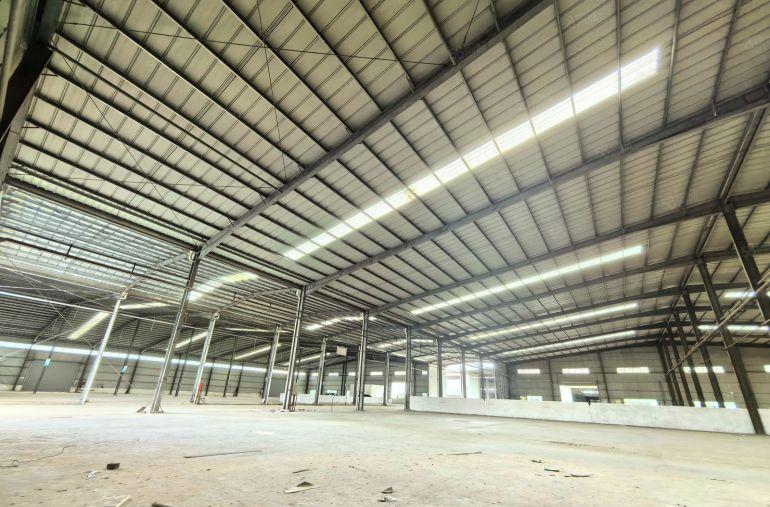 园洲新出滴水9米钢结构，证件齐全，环评无忧，1500方起分。