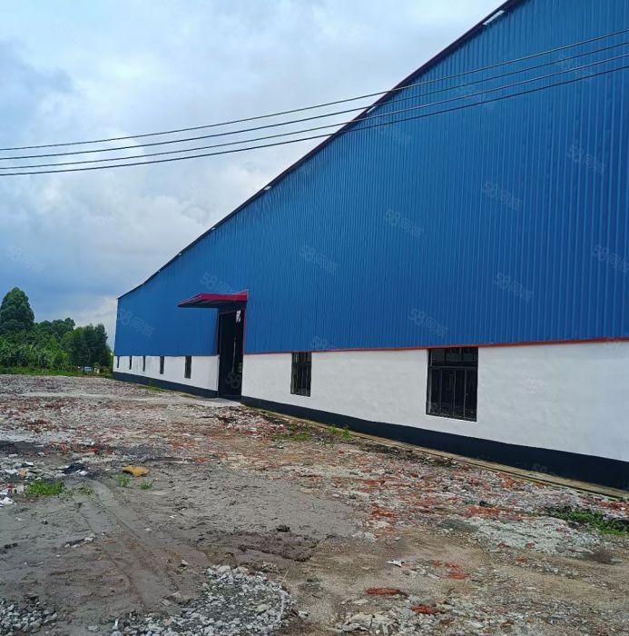 园洲现成行车钢构2000平滴水12米空地超大免费用