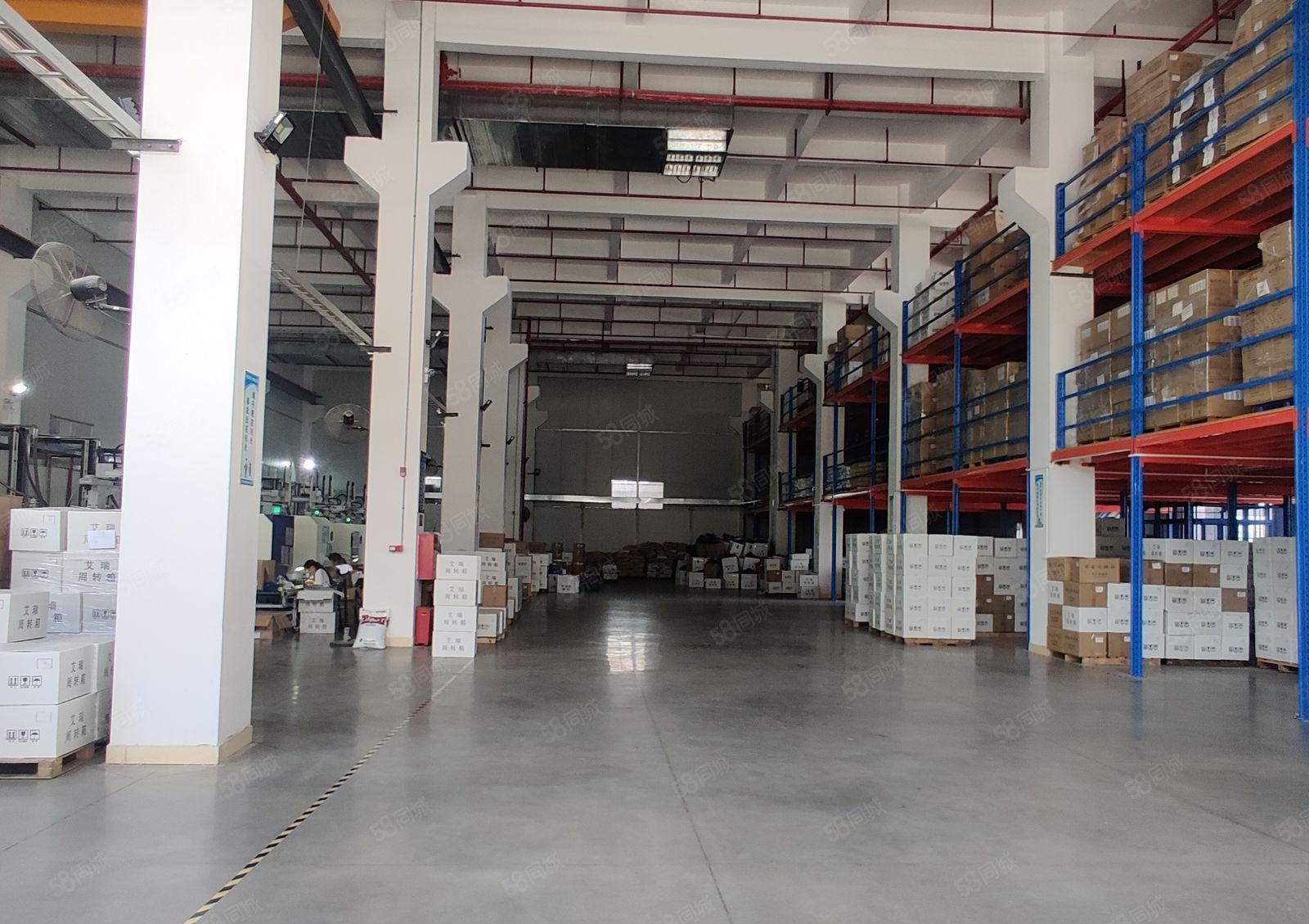 博罗园洲工业区新出厂房带装修一楼刚度10米三吨电梯带卸货平台