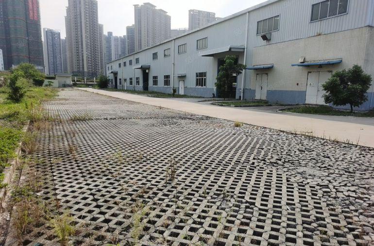 博罗龙溪新出3000平8米高钢构厂房特价出租格局方正好布局！