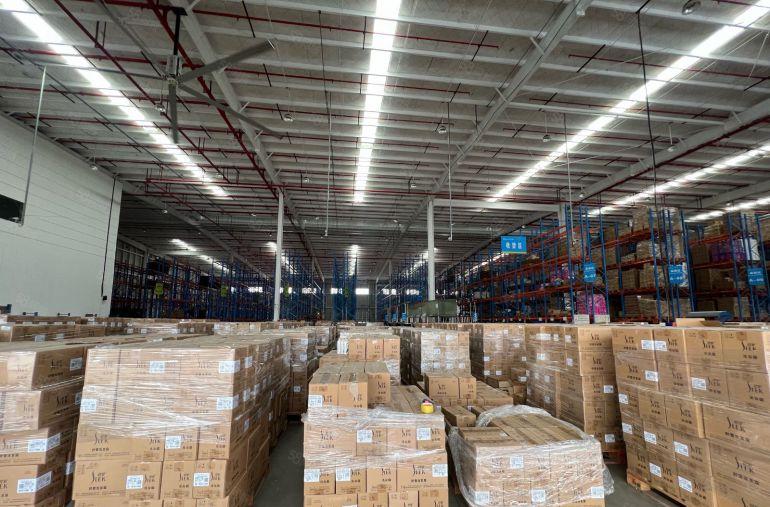 博罗县高标物流园出租！空地超大，带卸货平台，仓储！