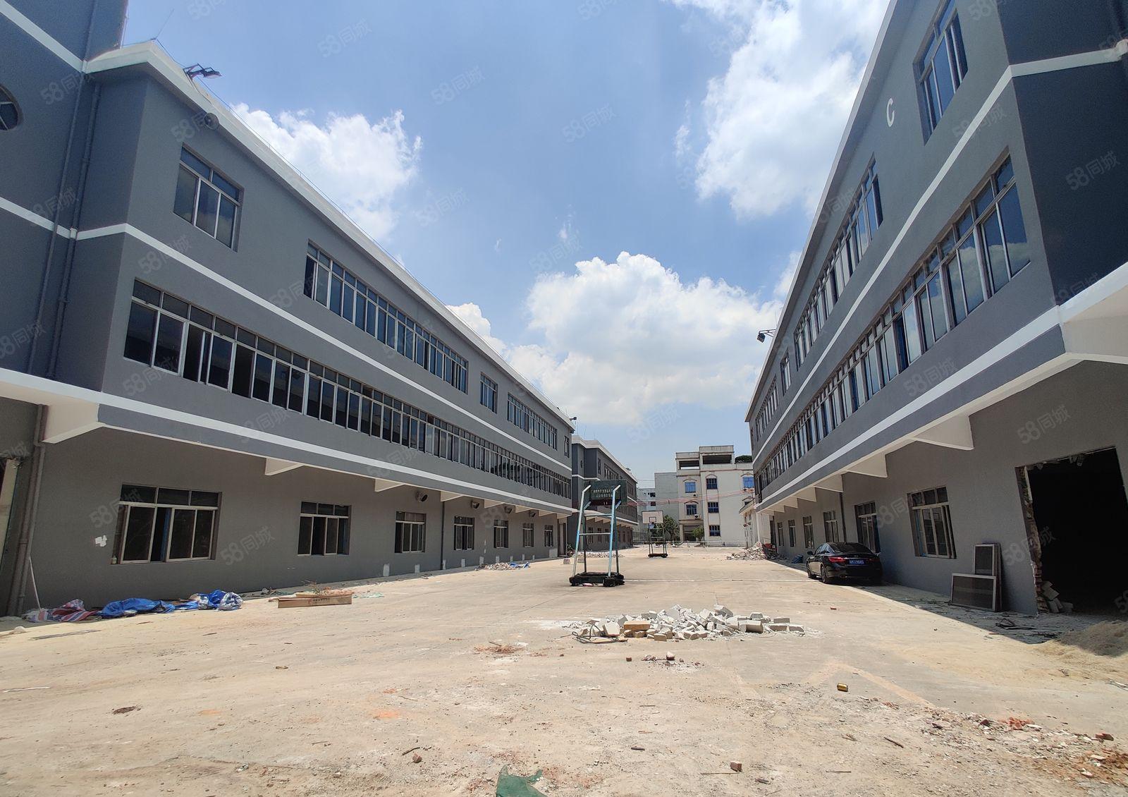 8元可分租原房东博罗石湾园洲2万平厂房仓库一楼空地独院出租