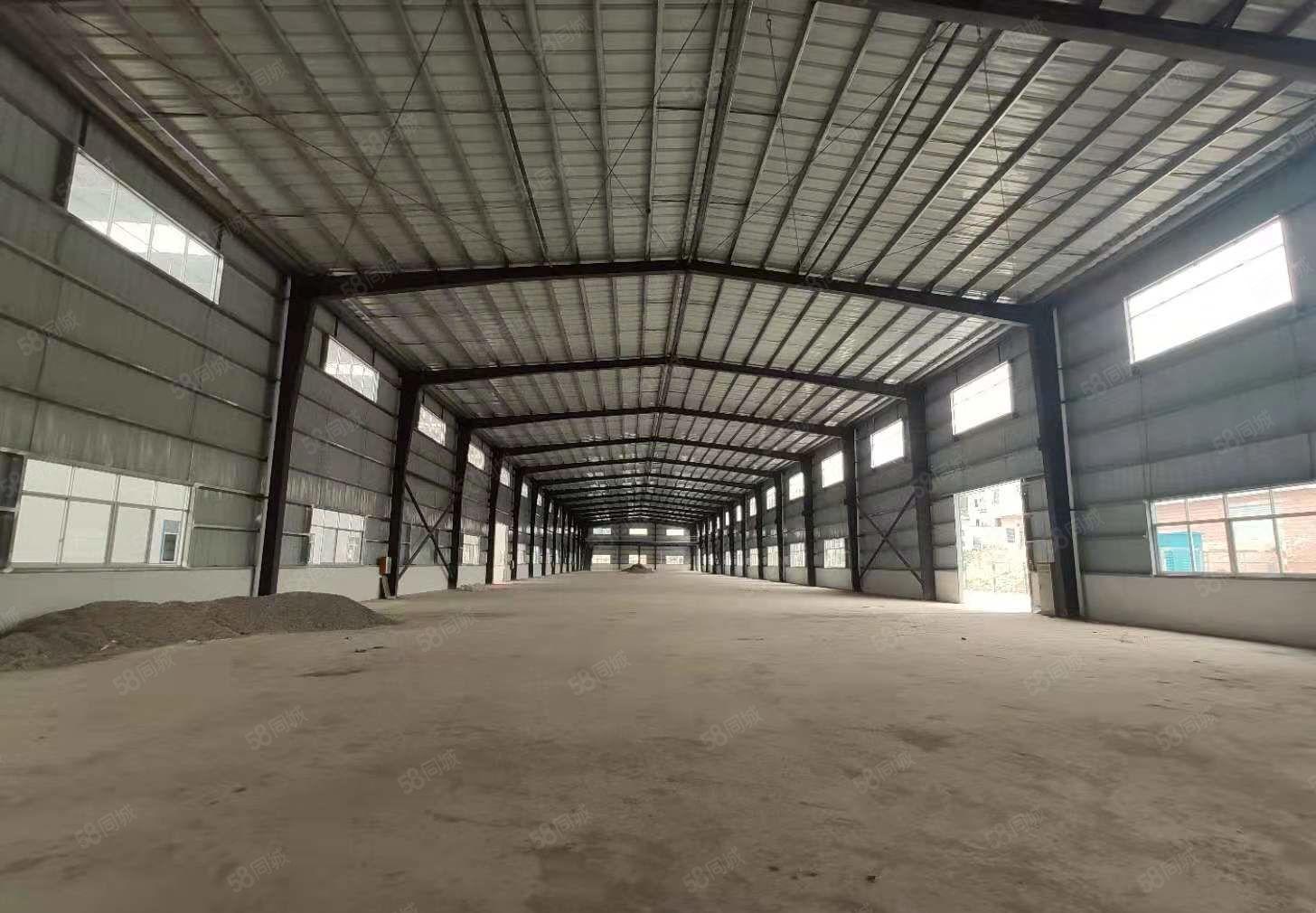 博罗福田国道附近16000平方钢构出租，高度11米，可办环评