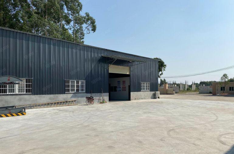 距小金口仅几公里！罗阳四角楼独院钢构厂房3300平方低价出租