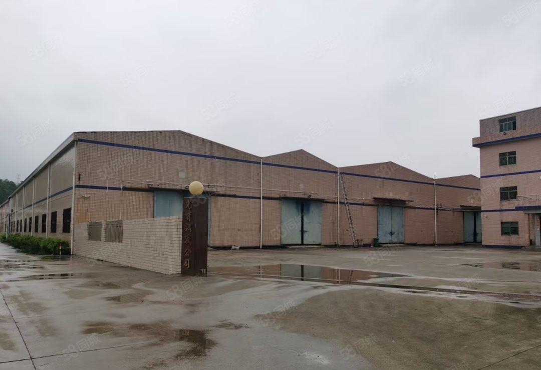 博罗县重型工业带行车单一层厂房出租，证件齐全