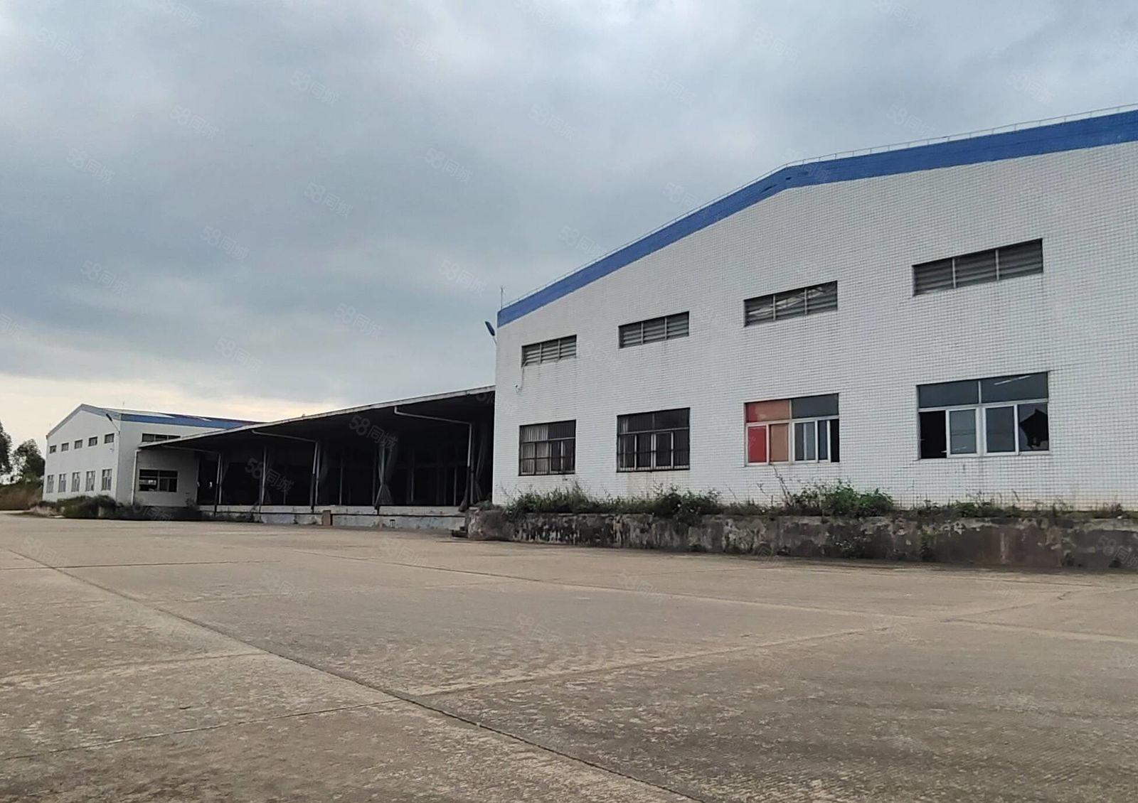 博罗独门独院单一层厂房2万平，卸货平台消防喷淋空地超大