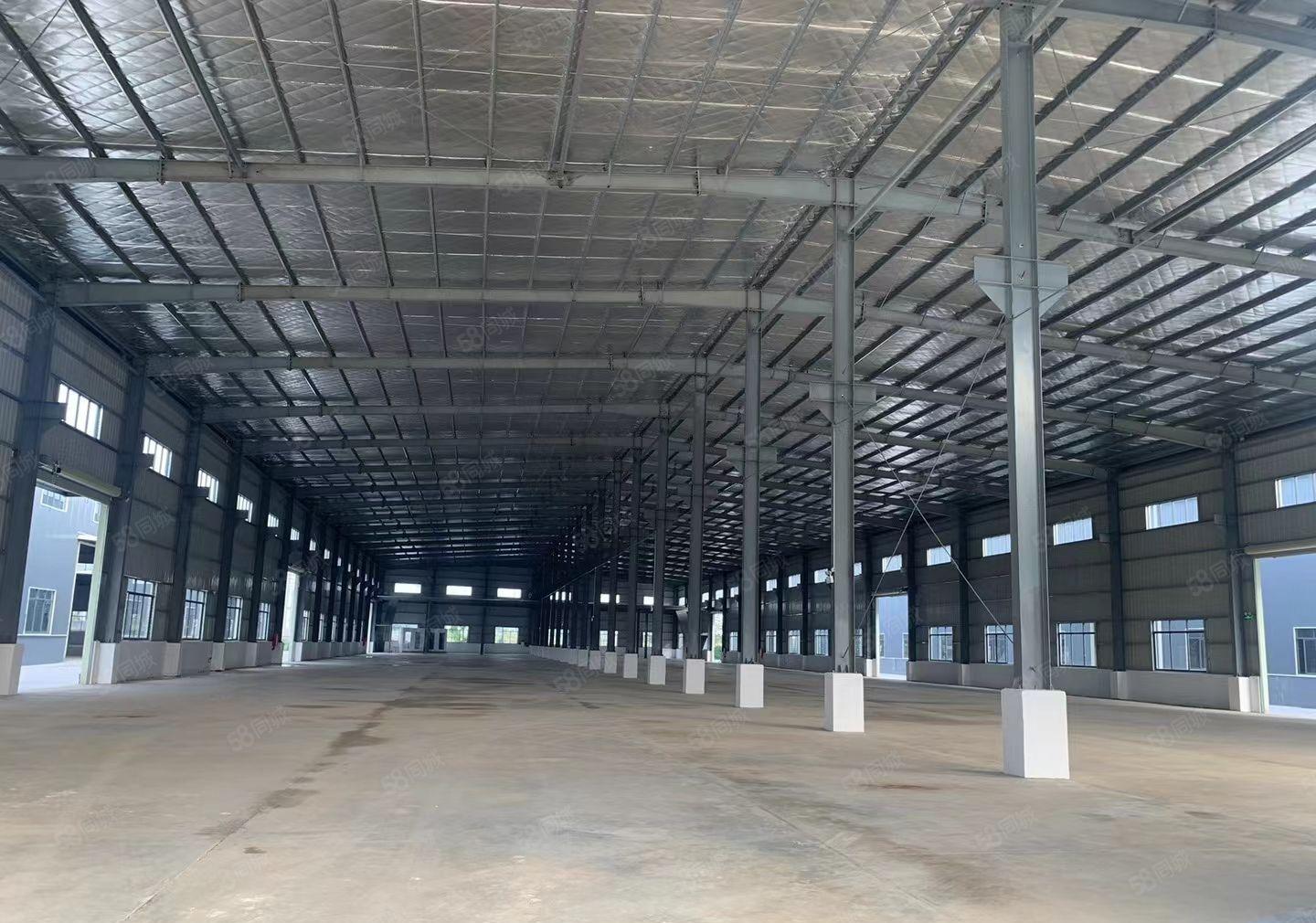 惠州市博罗县园洲镇，钢结构厂房出租，滴水9米证件齐备可办环评