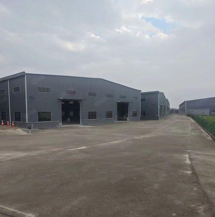 园洲全新钢混结构厂房，总面积45015平方可分组，可整租
