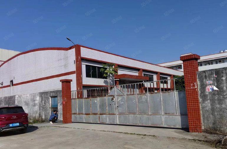 石湾工业区原房东砖墙到顶单一层独门独院1500平方厂房出租