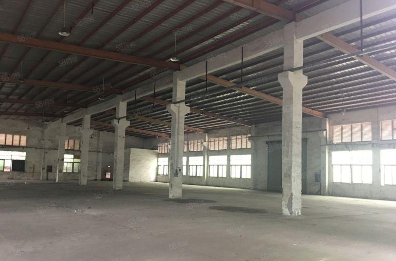 博罗园洲附近独栋3千平滴水8米红本钢构厂房出租可分租空地大