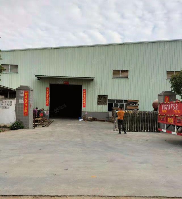 石湾镇钢结构单一层厂房出租3400平方滴水9米