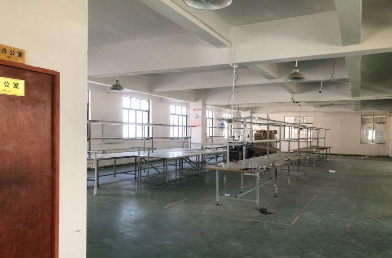 惠州石湾镇原房东带装修二楼厂房1100平米7块钱出租