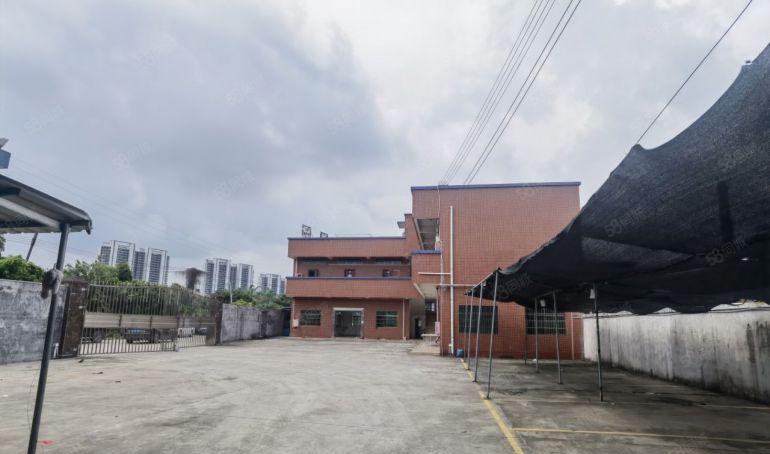 滴水10米独门独院！博罗石湾原房东独院单一层厂房3200出租