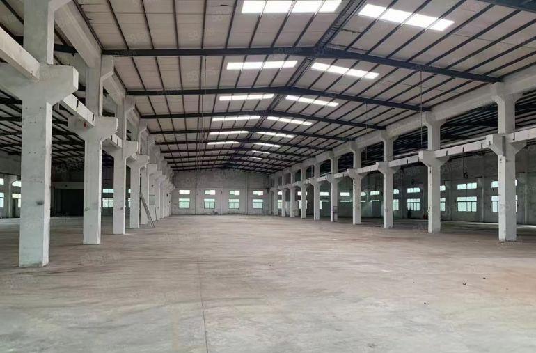 博罗石湾国道旁原房东独门独院钢结构滴水八米5000平厂房出租