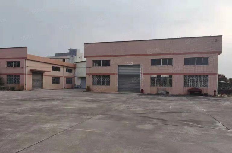 工业区原房东独院单一层厂房6200平 国土证 空地大