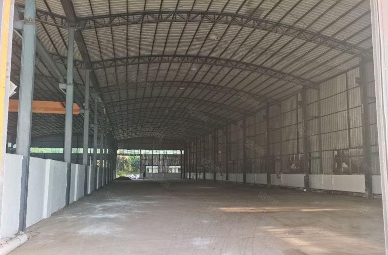 园洲镇独门独院厂房出租滴水9米现成行车水电过户电价格超低，