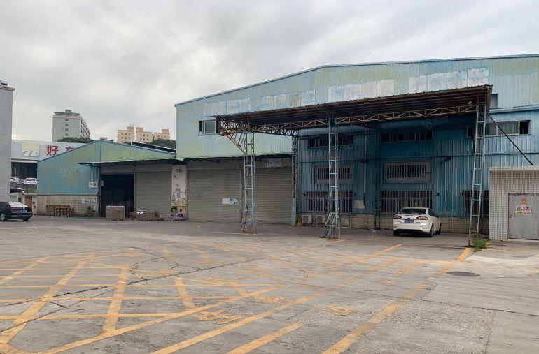 博罗园洲工业园原房东6800平高12米红本钢构厂房出租可分租