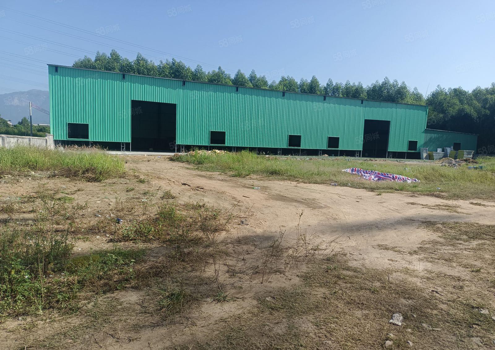 博罗独院厂房出租1800平。空地超大，四周无居民，可包办环评