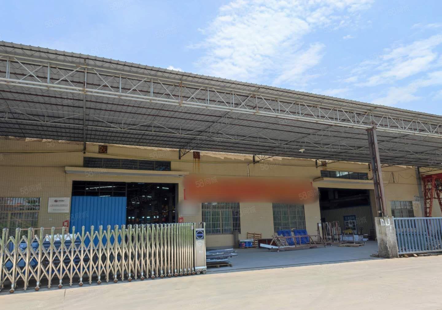 圆洲单一层滴水10米钢构厂房出租9000平2000平起分